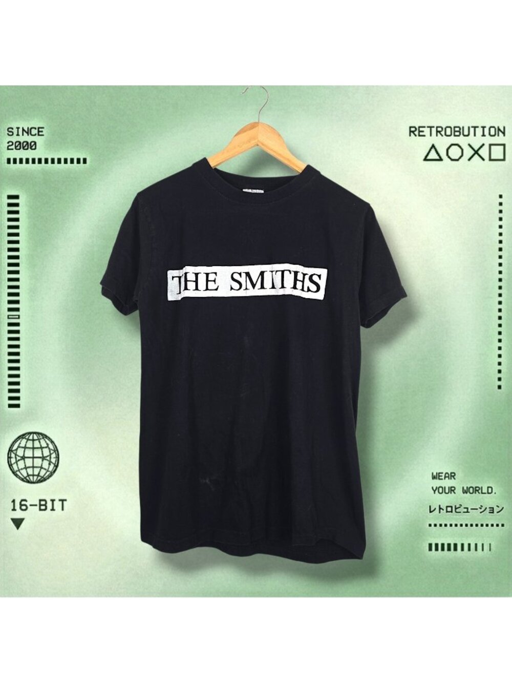 2000s The Smiths Graphic Band Shirt Black Size M